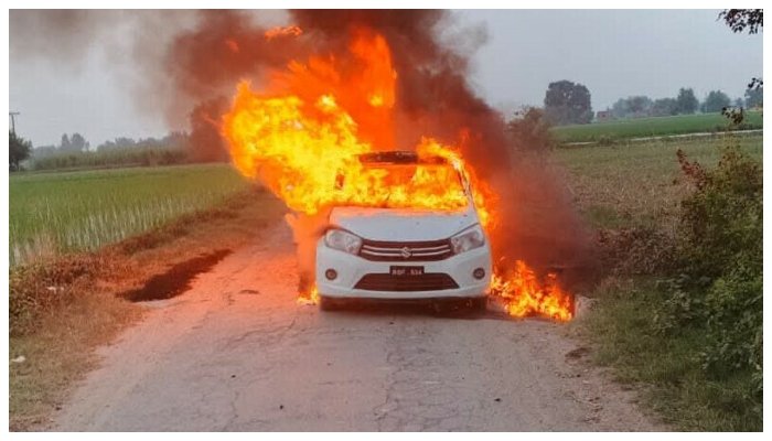 حافظ آباد: 3 افراد کو قتل کرکے لاشیں جلانے والا ملزم بیرون ملک فرار ہوتے ہوئے گرفتار