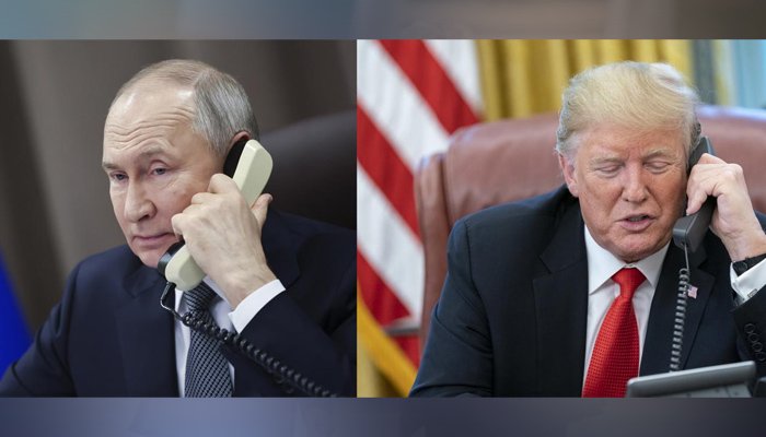 روسی اور امریکی صدور کی ٹیلیفونک گفتگو، پیوٹن یوکرینی صدر سے ملاقات کیلئے تیار