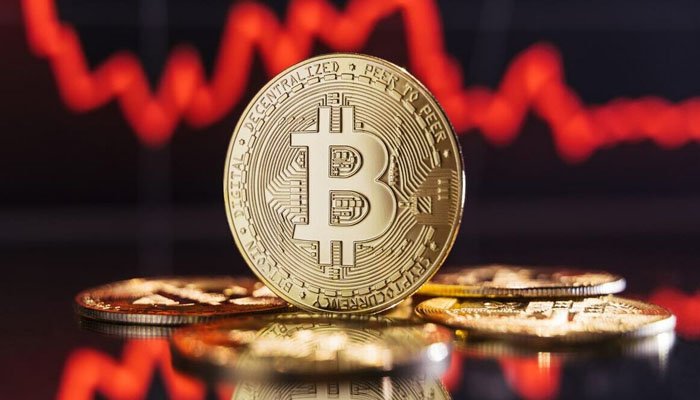بٹ کوائن کی قیمت 4 ماہ کی کم ترین سطح پر آگئی
