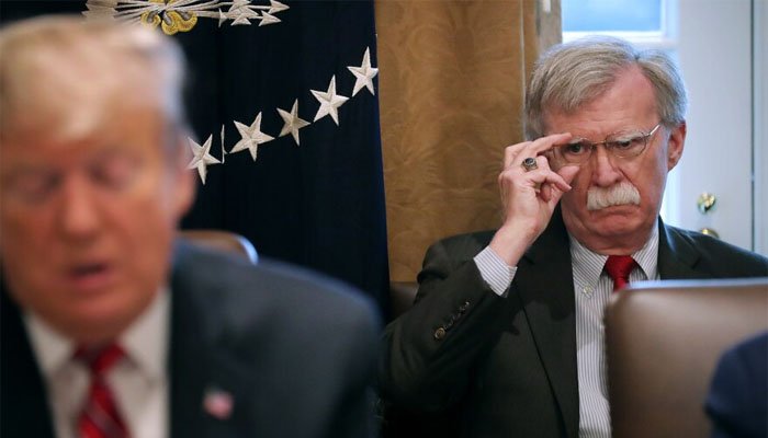 ڈونلڈ ٹرمپ کے سابق مشیر قومی سلامتی جان بولٹن پر فرد جرم عائد کردی گئی