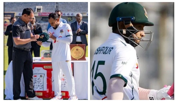 بنگلادیش کے مشفیق الرحیم نے کیرئیر کے 100 ویں ٹیسٹ میں اعزاز اپنے نام کرلیا