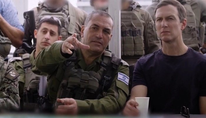 &rsquo;منظر ایسا ہےکہ یہاں ایٹم بم گرا ہے&rsquo;، ٹرمپ کے داماد کی غزہ کے دورے کے موقع پر گفتگو