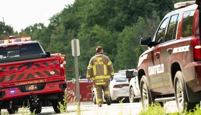 نیویارک میں سیاحوں کی بس کو حادثہ، 5 افراد ہلاک